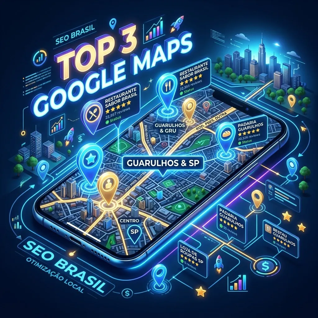 Como Ficar no Top 3 do Google Maps